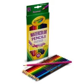 Crayola Watercolour Pencil 12 Nontoxic Pencils