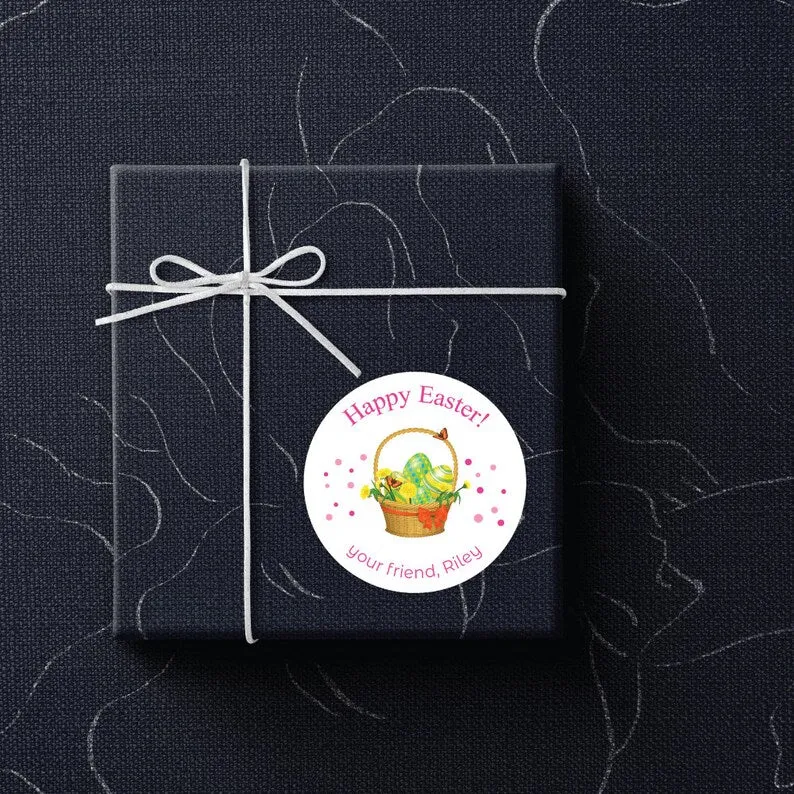 Custom Easter Basket 2024 Stickers
