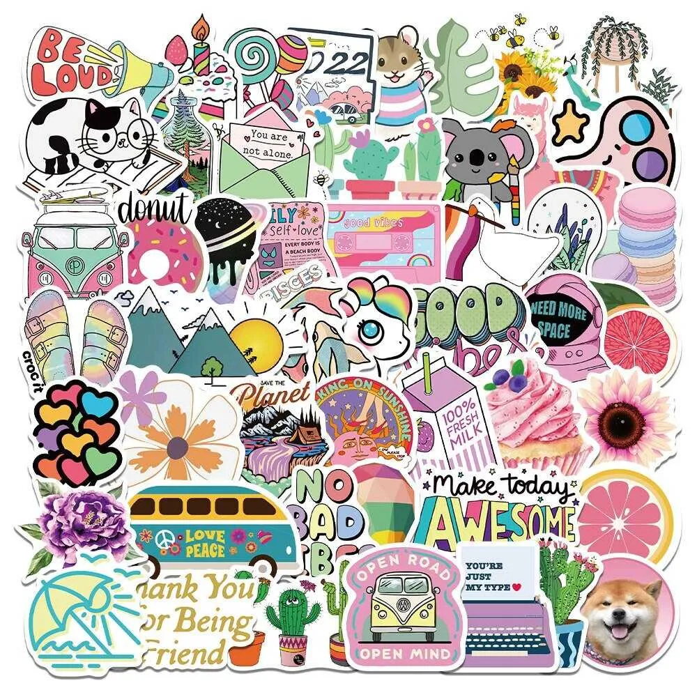 Cute Pink Stickers Pack – Adorable and Vibrant Designs