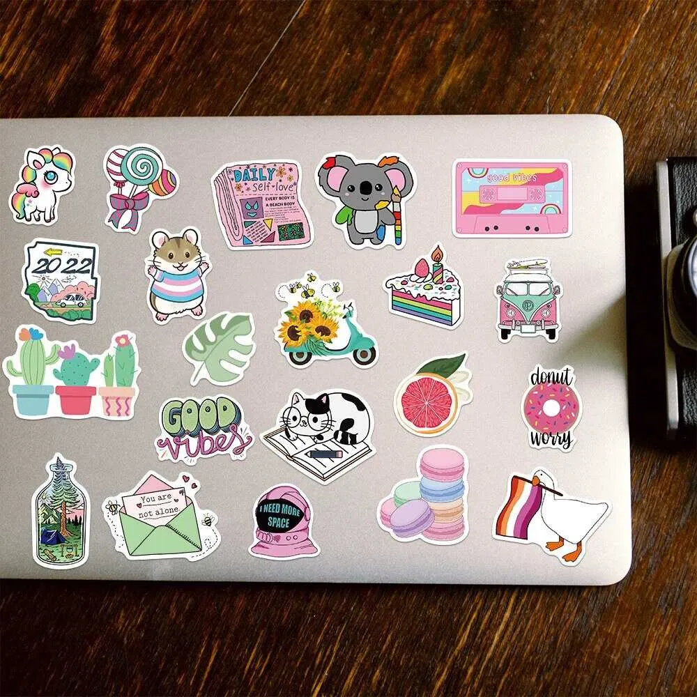 Cute Pink Stickers Pack – Adorable and Vibrant Designs