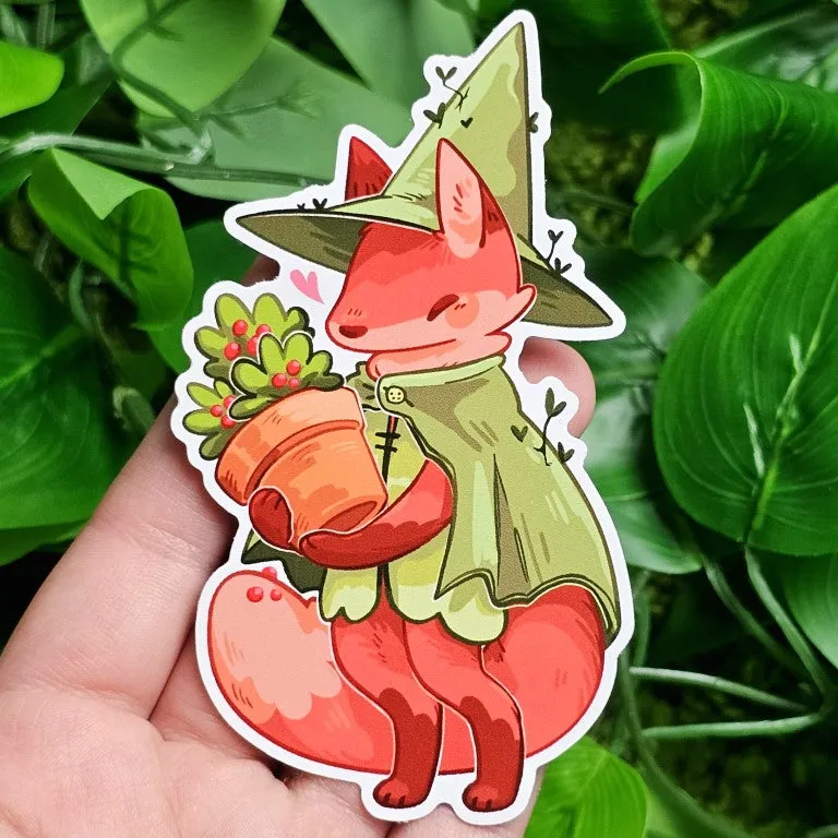 Cute Witch Animals Stickers!