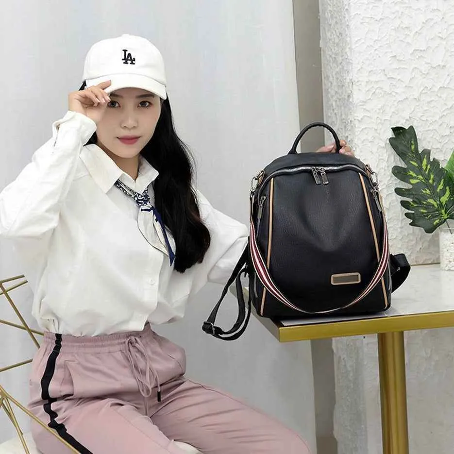 Daypack Women's Cool Backpacks GCBL2S49 Multifunction Women Leisure Shoulder Bags