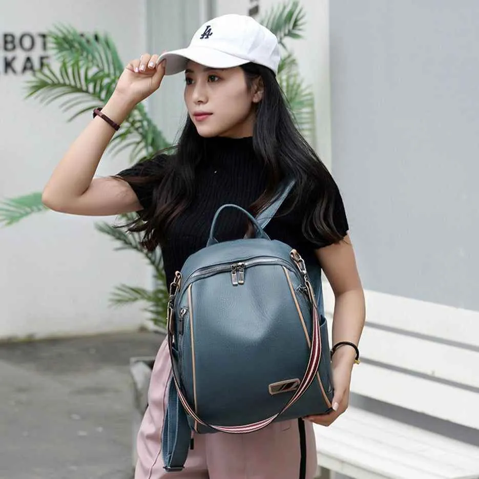 Daypack Women's Cool Backpacks GCBL2S49 Multifunction Women Leisure Shoulder Bags