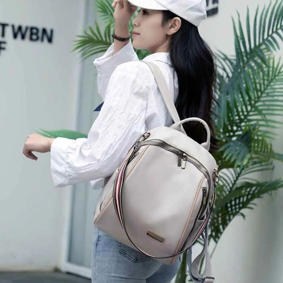 Daypack Women's Cool Backpacks GCBL2S49 Multifunction Women Leisure Shoulder Bags