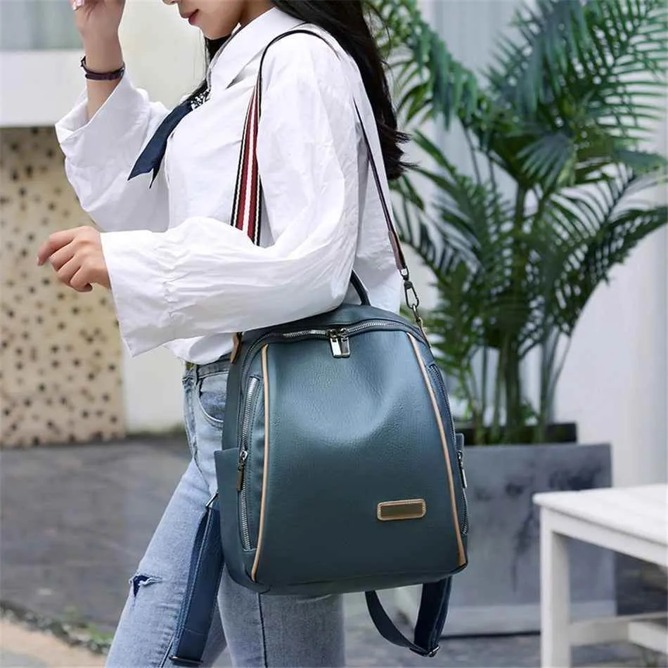 Daypack Women's Cool Backpacks GCBL2S49 Multifunction Women Leisure Shoulder Bags