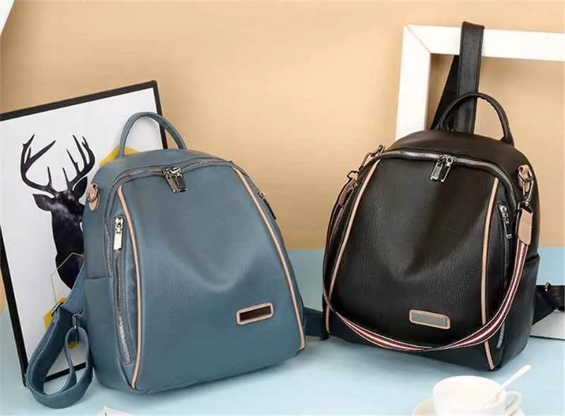 Daypack Women's Cool Backpacks GCBL2S49 Multifunction Women Leisure Shoulder Bags