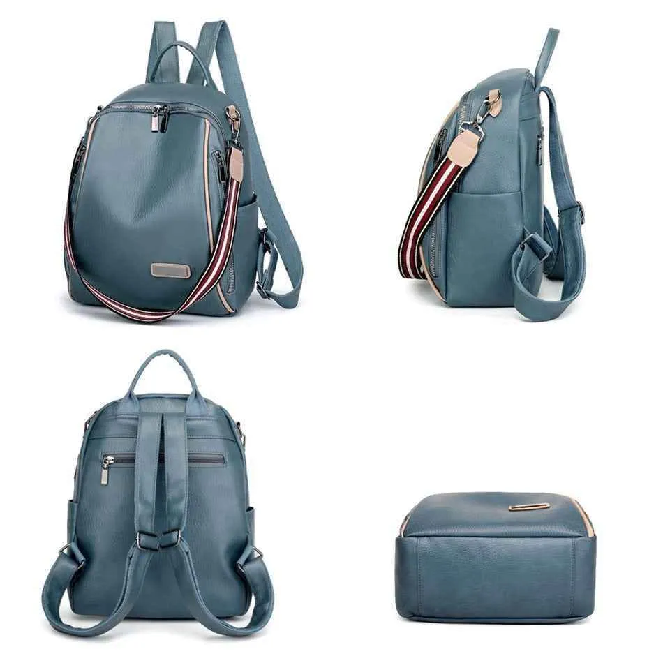 Daypack Women's Cool Backpacks GCBL2S49 Multifunction Women Leisure Shoulder Bags