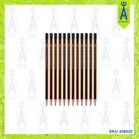 DELI 37015 GRAPHITE PENCIL 2B 12PCS