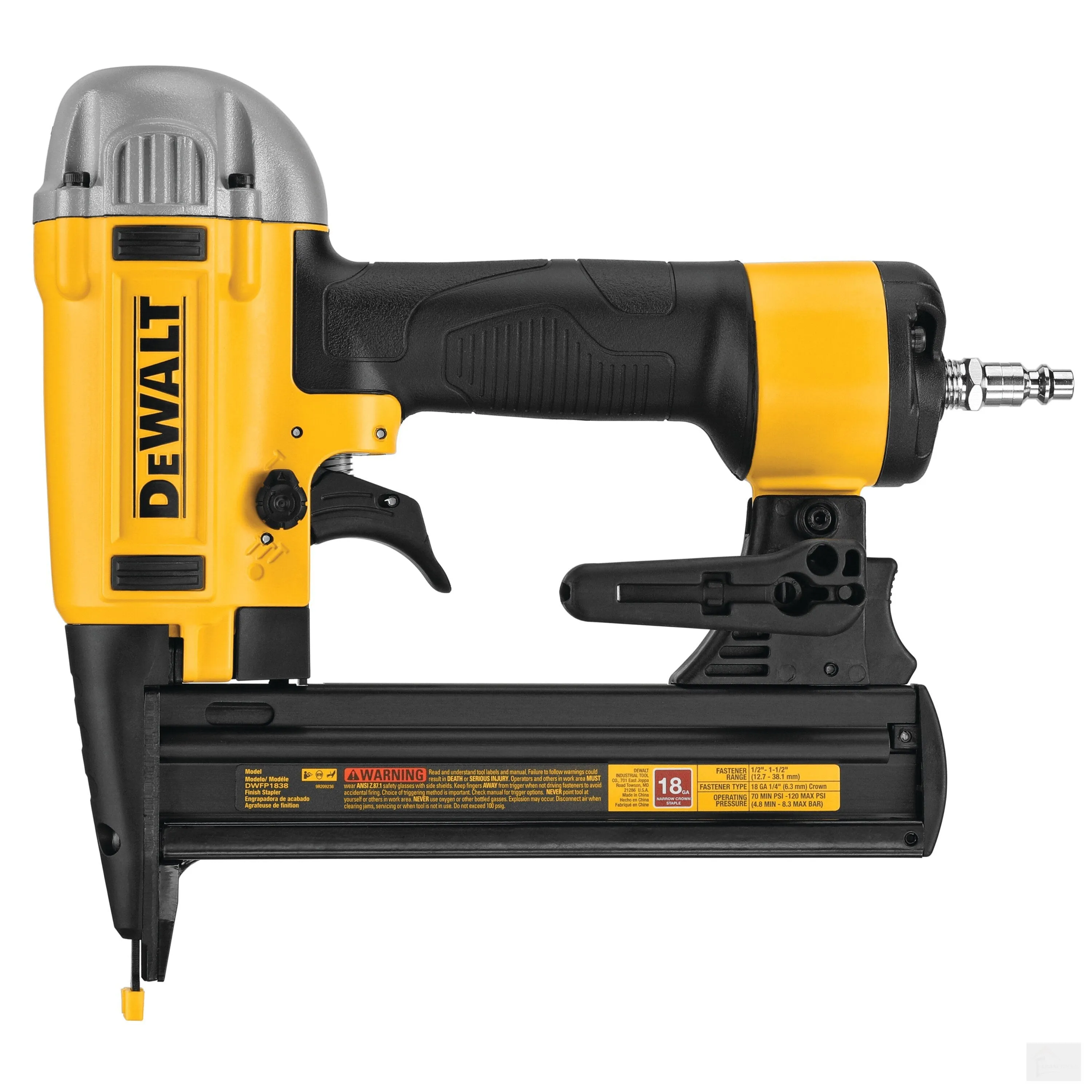 DEWALT 18 GA Finish Stapler [DWFP1838]