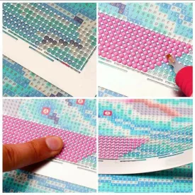 Diamond Painting Ruler Round Drills