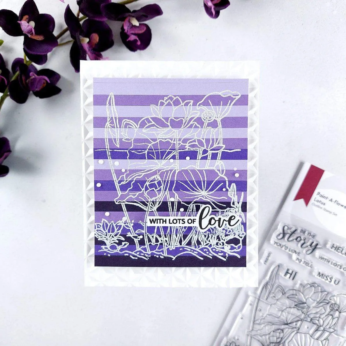 Diamond Stars 3D Embossing Folder