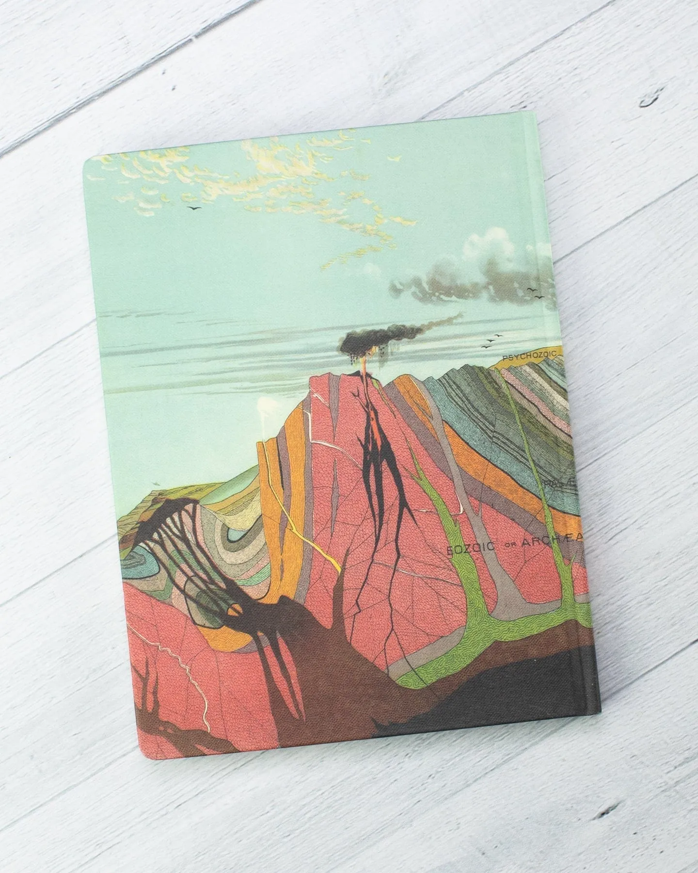 Earth's Geology Hardcover Notebook - Lined/Grid