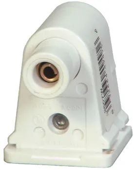 Eaton Wiring Devices 2507W-BOX Lamp Holder, 1000 VAC, 660 W, White :EA: QUANTITY: 1