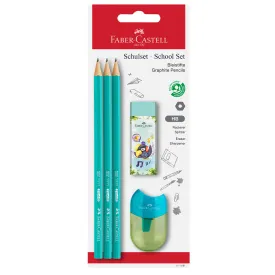 Faber-Castell 1111 Graphite Pencil School Set