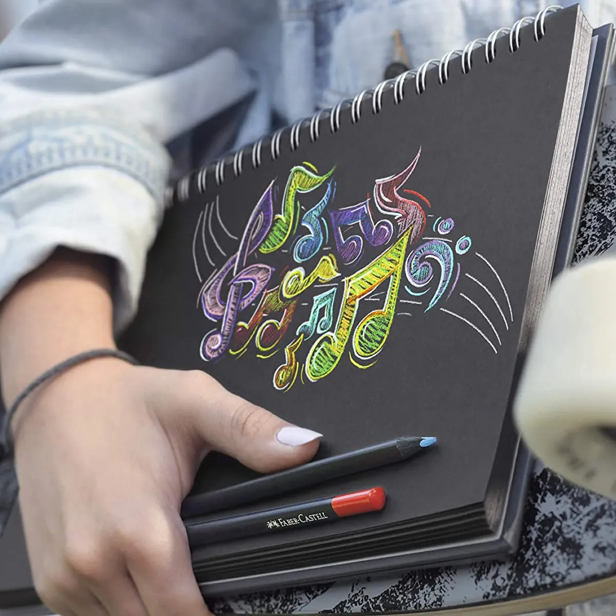Faber-Castell Black Edition Colouring Pencils - Pack of 24