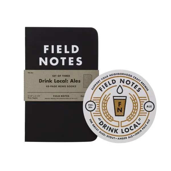 Field Notes - Drink Local Edition - 3-pack