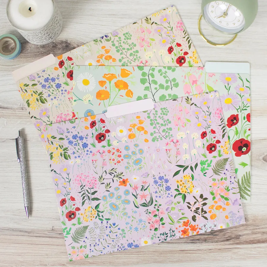 File Folder Set, Garden Party