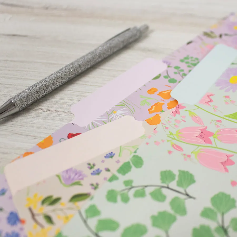 File Folder Set, Garden Party