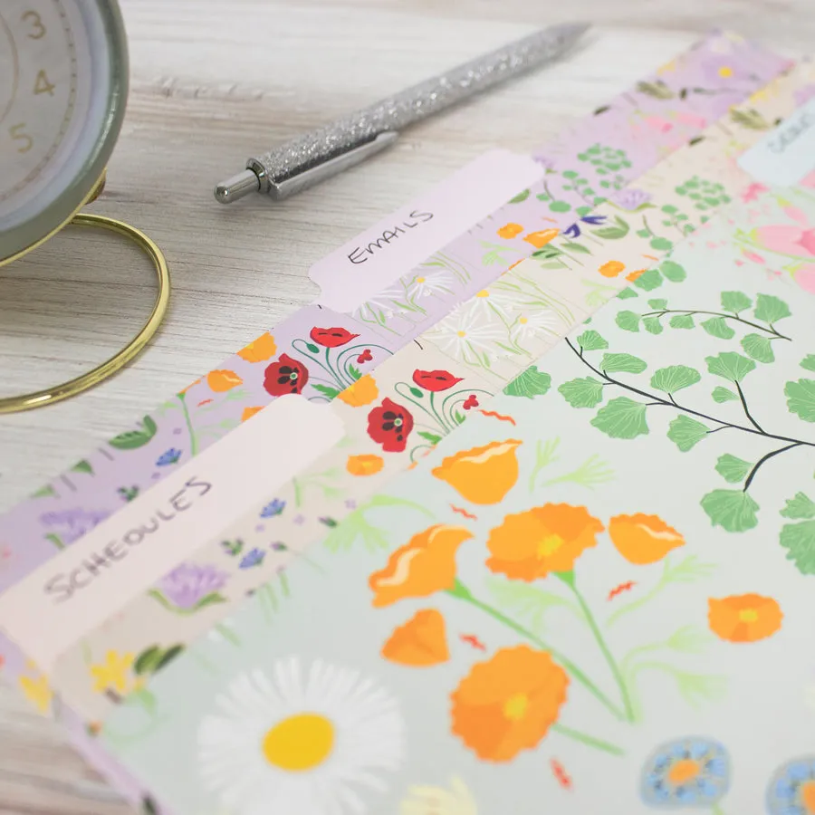 File Folder Set, Garden Party