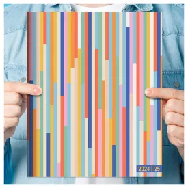 **FINAL SALE** July 2024 - June 2025 So Many Stripes Large Monthly Planner