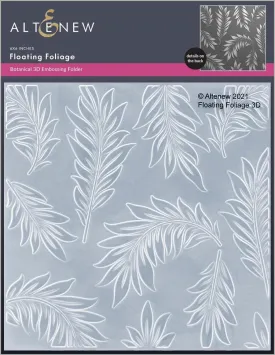 Floating Foliage 3D Embossing Folder