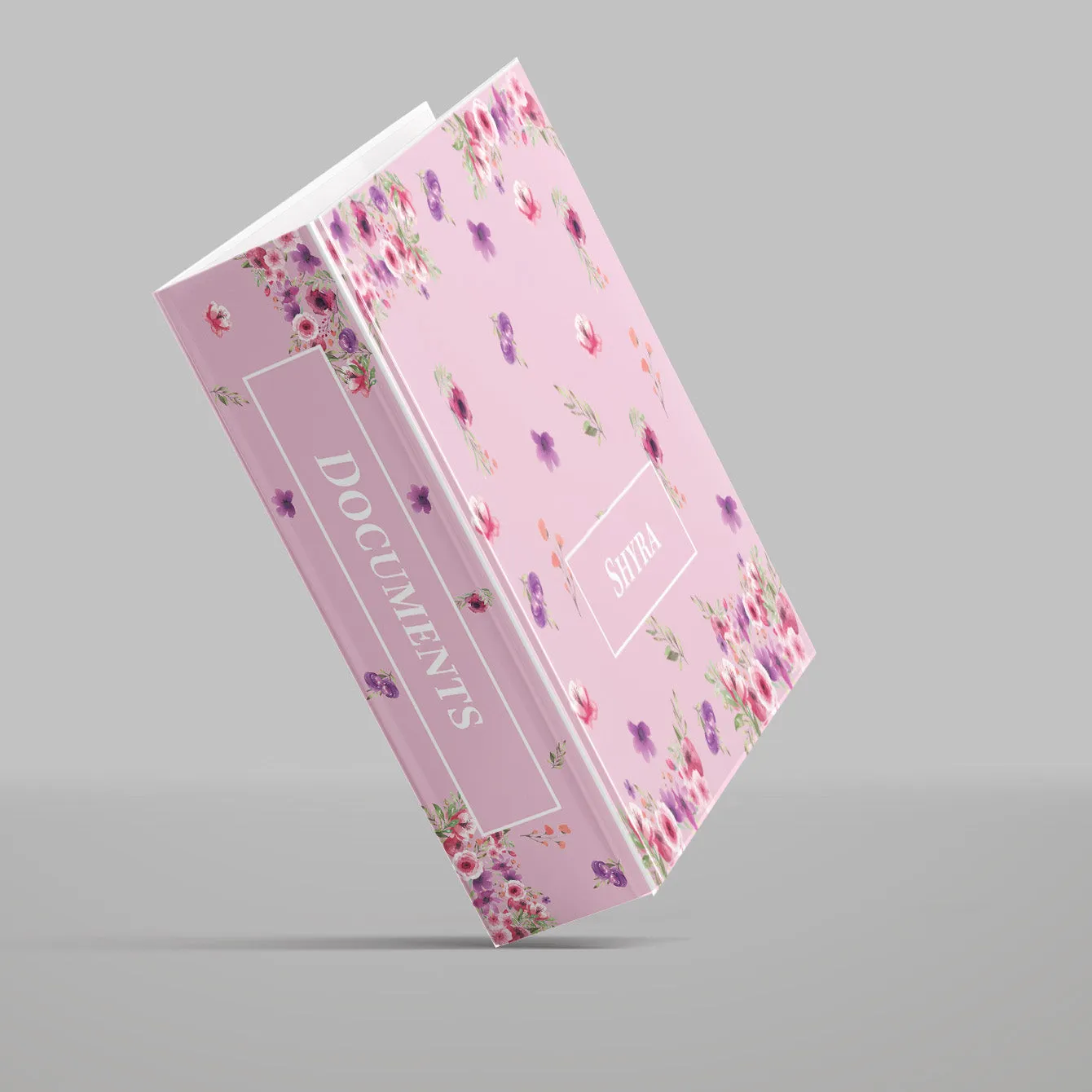Floral Fiesta Binder File (kids)