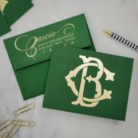 Foil Printed Stationery - Set of 50