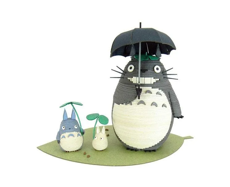 Ghibli DIY Paper Craft: My Neighbor Totoro (Raining)