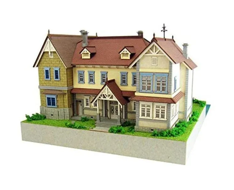 Ghibli DIY Paper Craft: When Marnie Was There (Wetland House)
