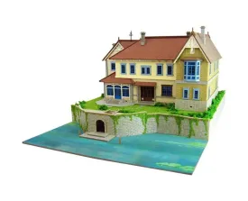 Ghibli DIY Paper Craft: When Marnie Was There (Wetland House)