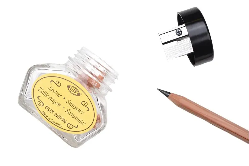 Glass Inkwell Style // Pencil Sharpener