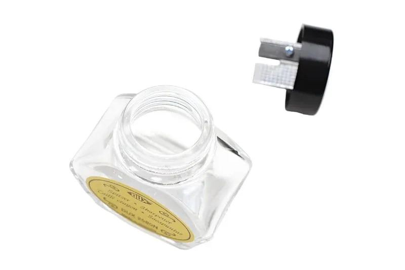 Glass Inkwell Style // Pencil Sharpener