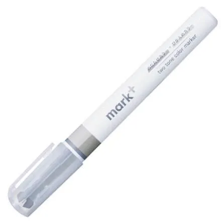 GOLD Kokuyo Mark  TWO Tone Highlighter Dual ToneHighlighter Pen Two Way Highlighter Double Sided Highlighter Mark  Highlighter | PM-MT100K
