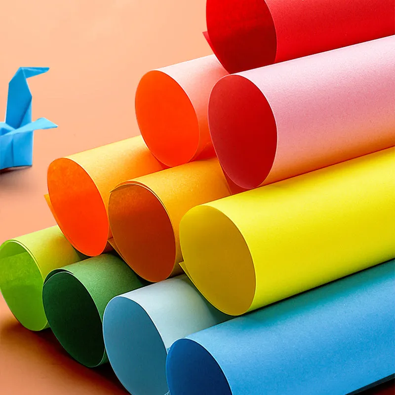 Hard Cardboard Colored Paper Origami Craft Paper