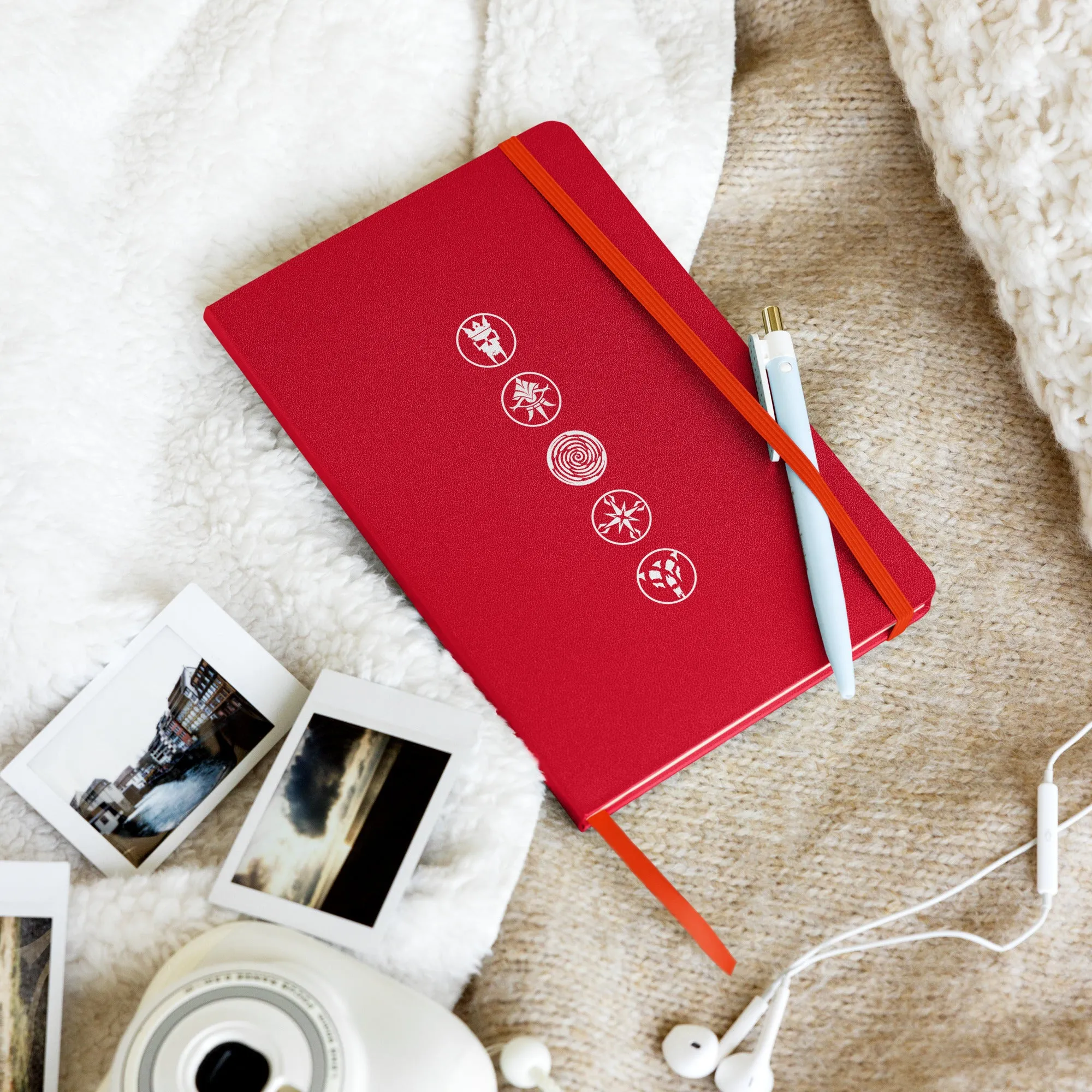 Hardcover bound notebook Legacy Anti Elements
