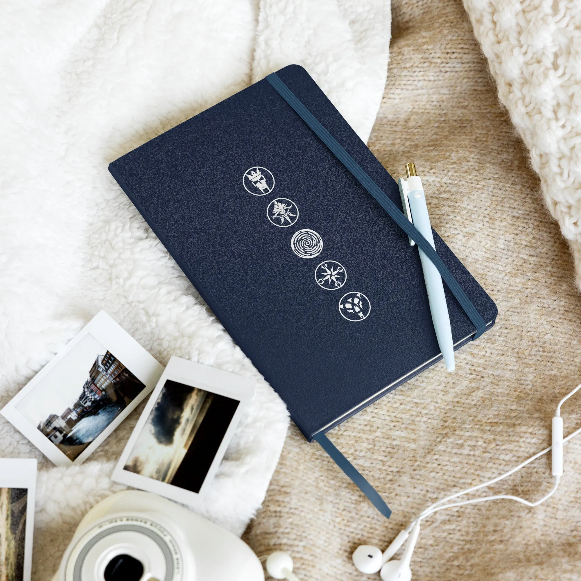 Hardcover bound notebook Legacy Anti Elements