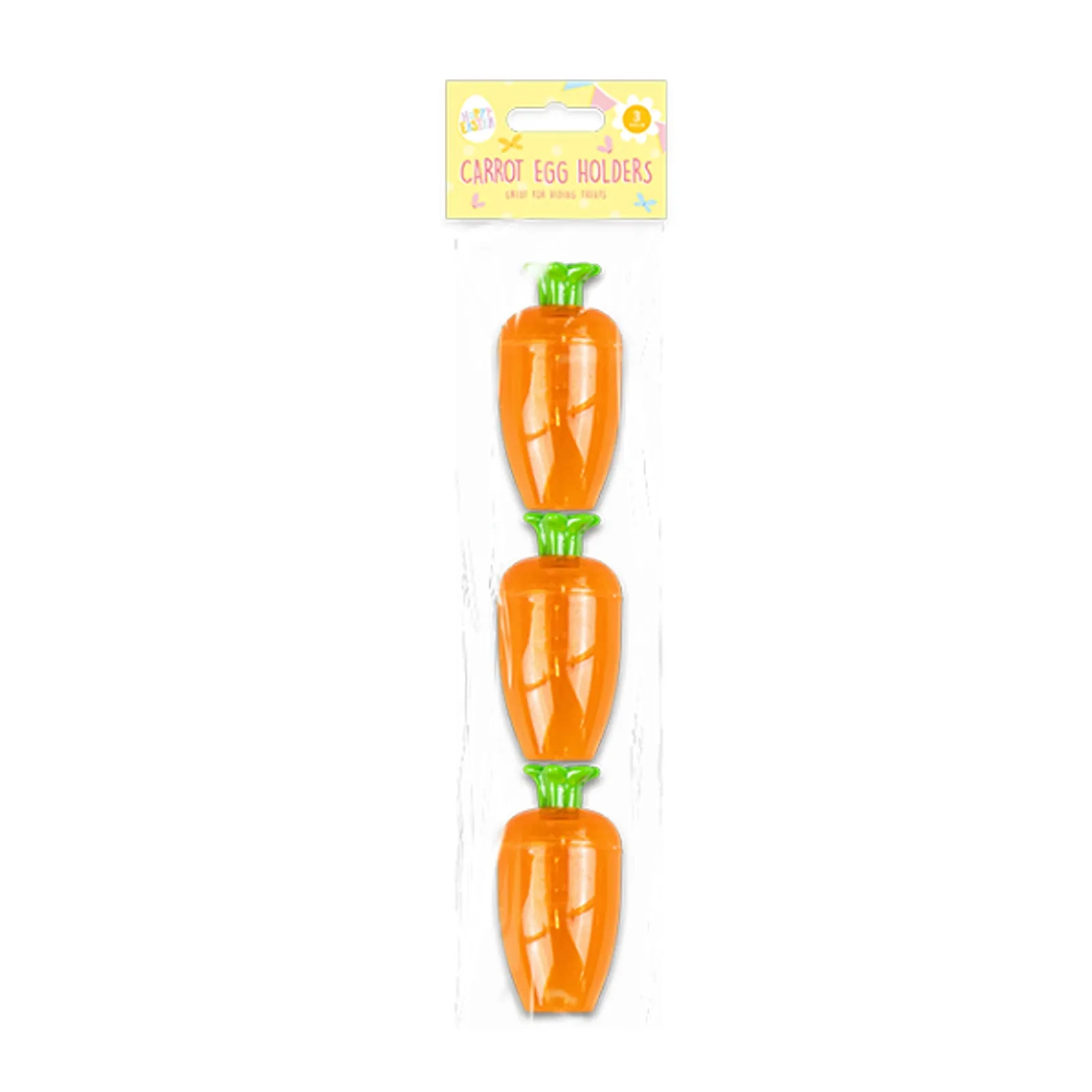 Hoppy Easter Carrot Egg Holders 3 Pack