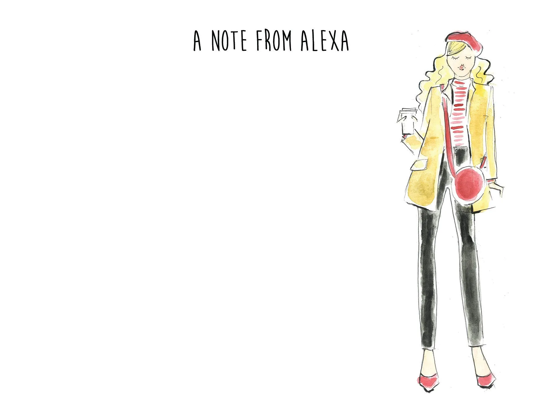 It's Autumn Fashion Personalized Stationery