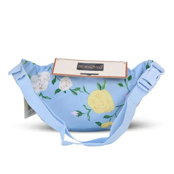 JANSPORT BLUE FLORAL WAISTPACK