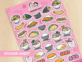 Japanese Eats Sticker Sheet