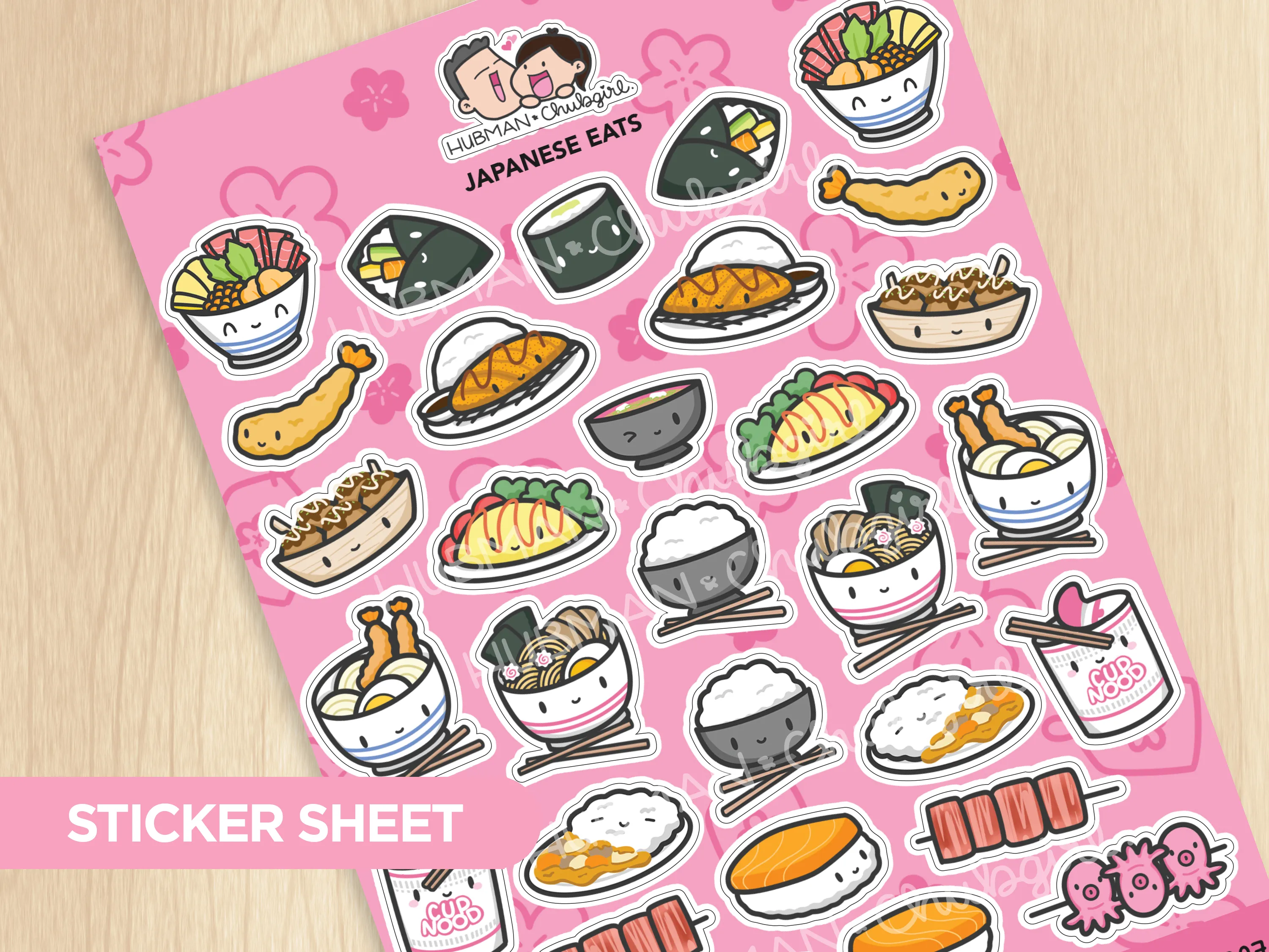 Japanese Eats Sticker Sheet