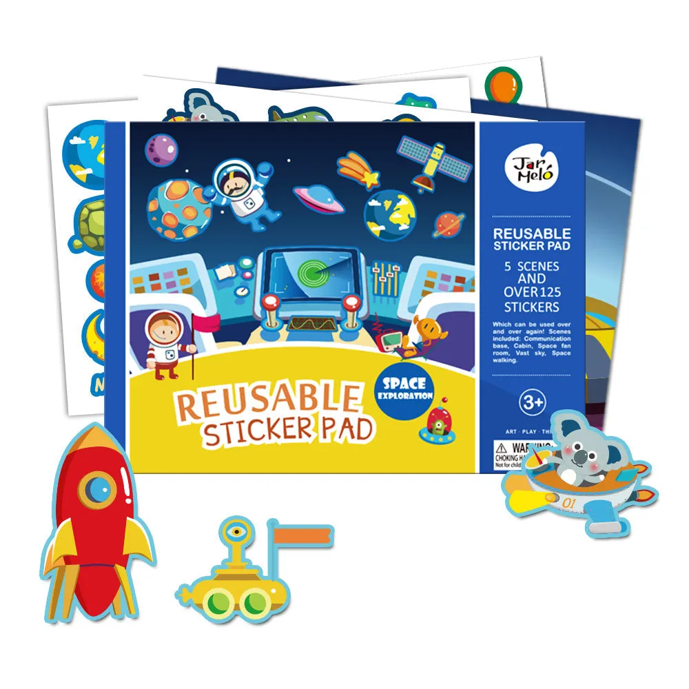Jar Melo Reusable Sticker Pad Set