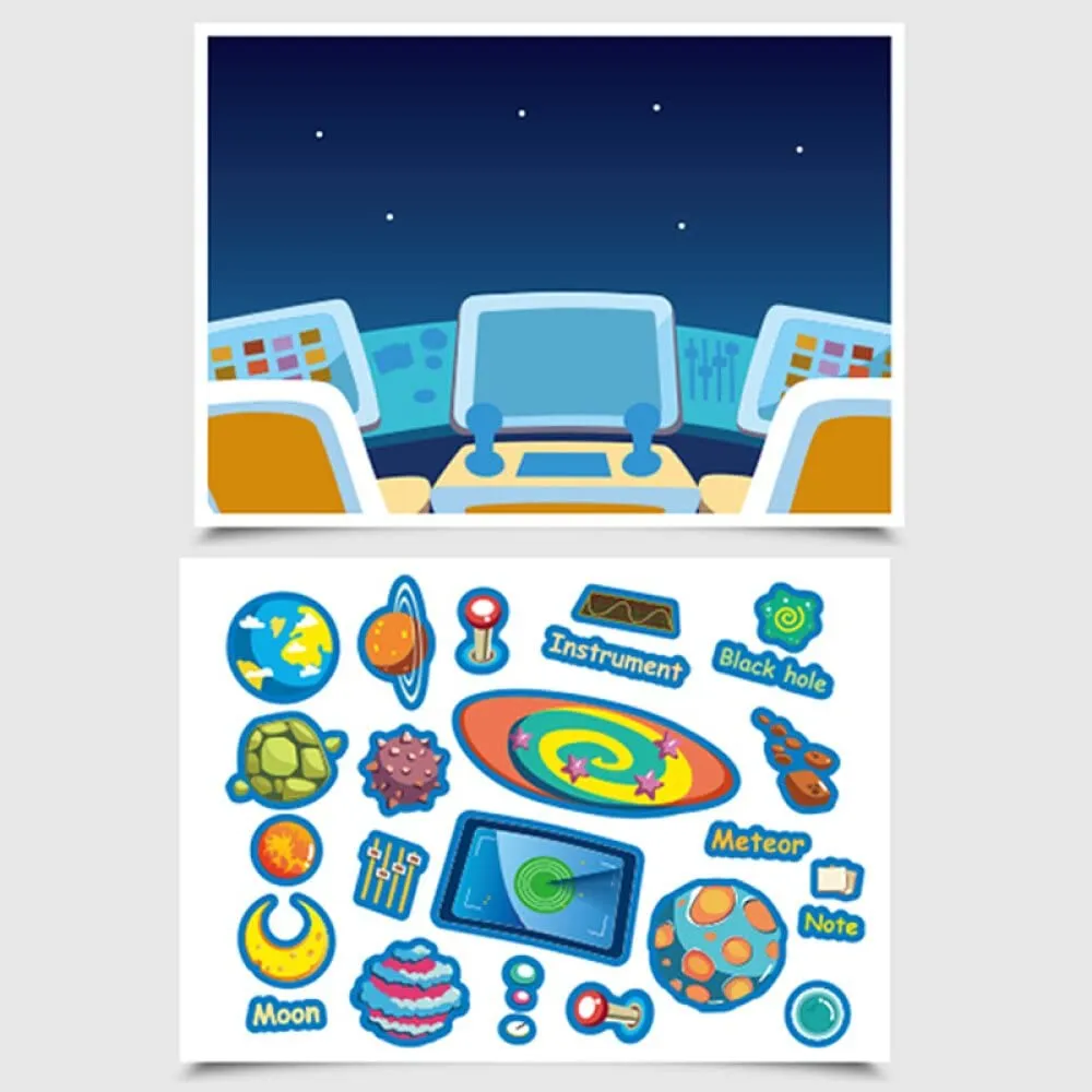 Jar Melo Reusable Sticker Pad Set