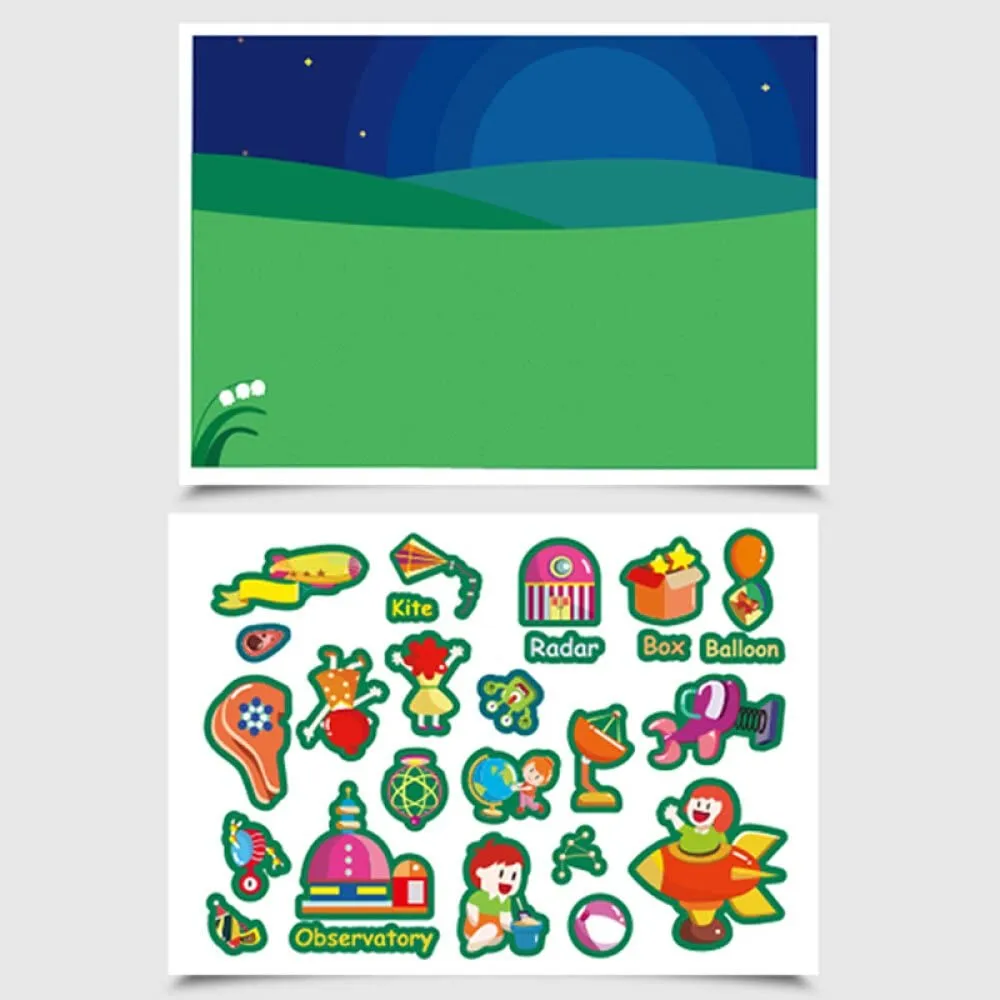 Jar Melo Reusable Sticker Pad Set