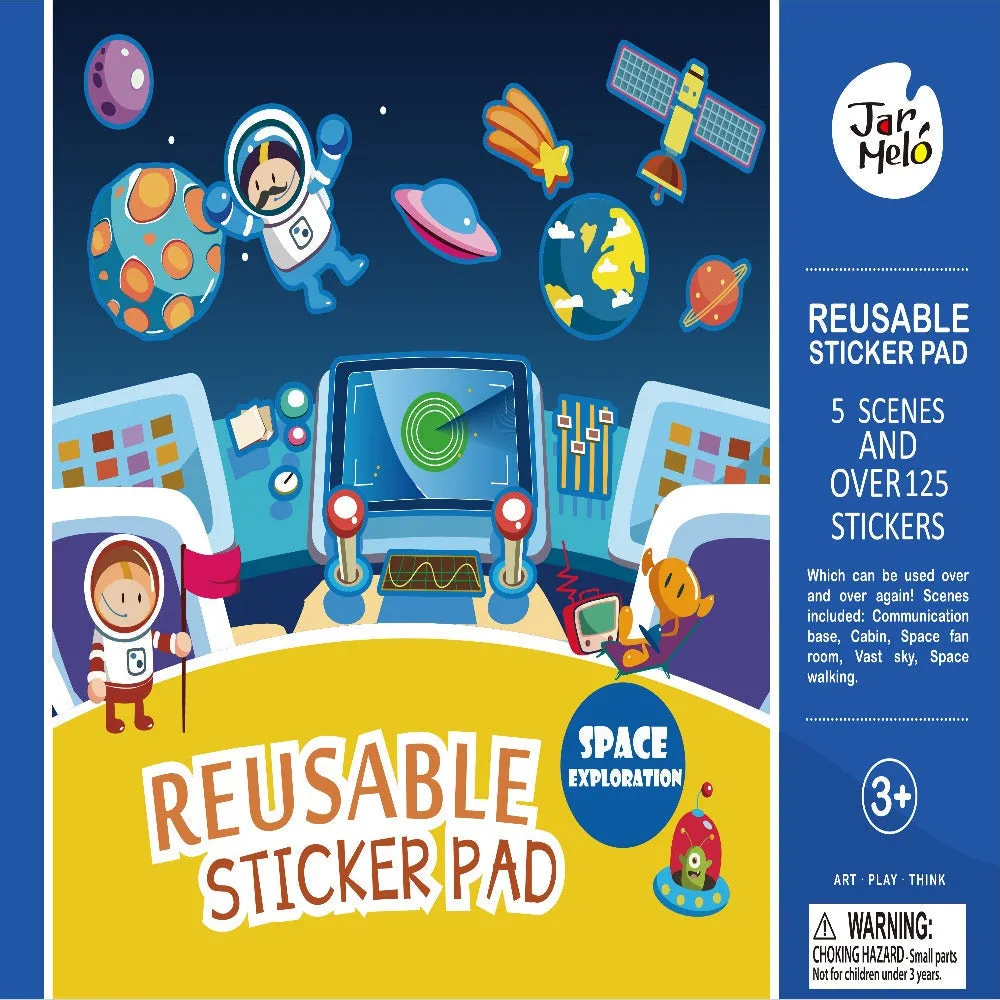 Jar Melo Reusable Sticker Pad Set