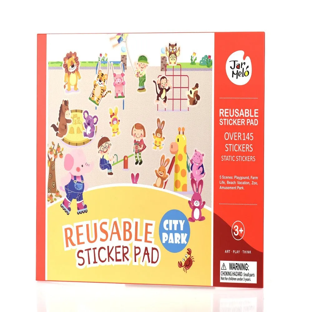 Jar Melo Reusable Sticker Pad Set