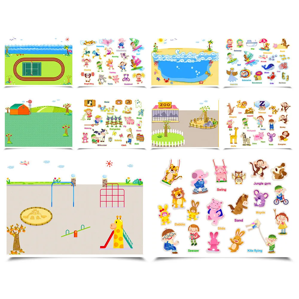 Jar Melo Reusable Sticker Pad Set
