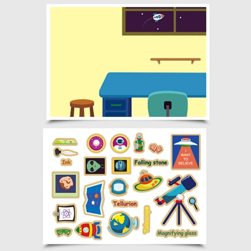 Jar Melo Reusable Sticker Pad Set