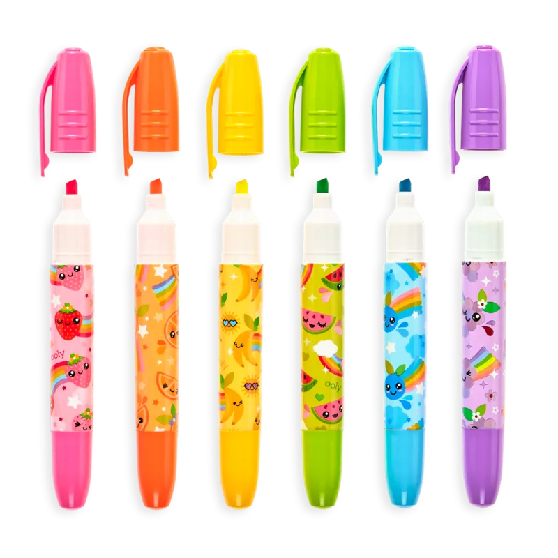 Jumbo Juicy Scented Neon Highlighters