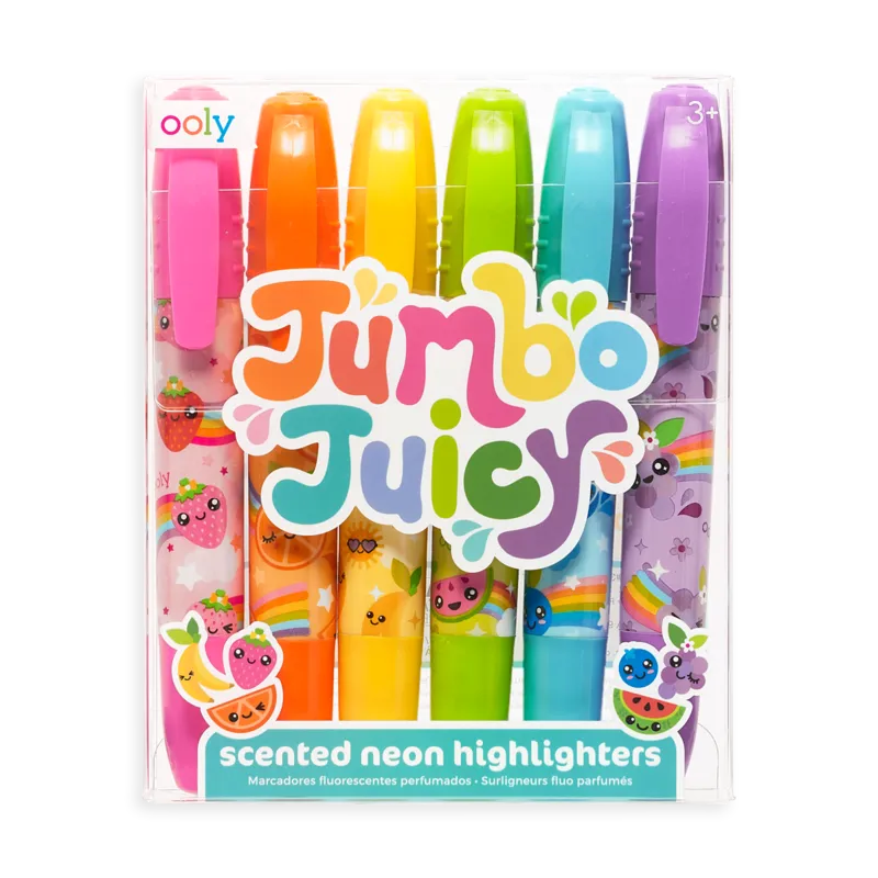 Jumbo Juicy Scented Neon Highlighters
